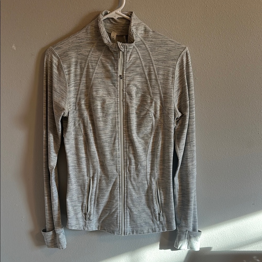 Lululemon Gray Zip-Up Jacket